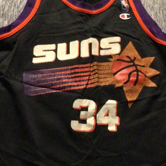 Vintage NBA jersey Charles Barkley Suns Black jersey #34 size 40 1994 - Picture 6 of 7